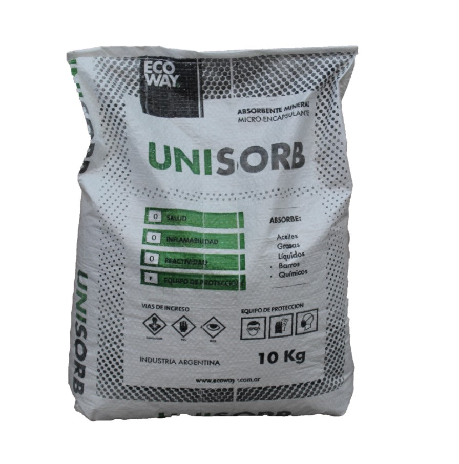Absorbente Granulado Mineral en Bolsa de 20 kgs