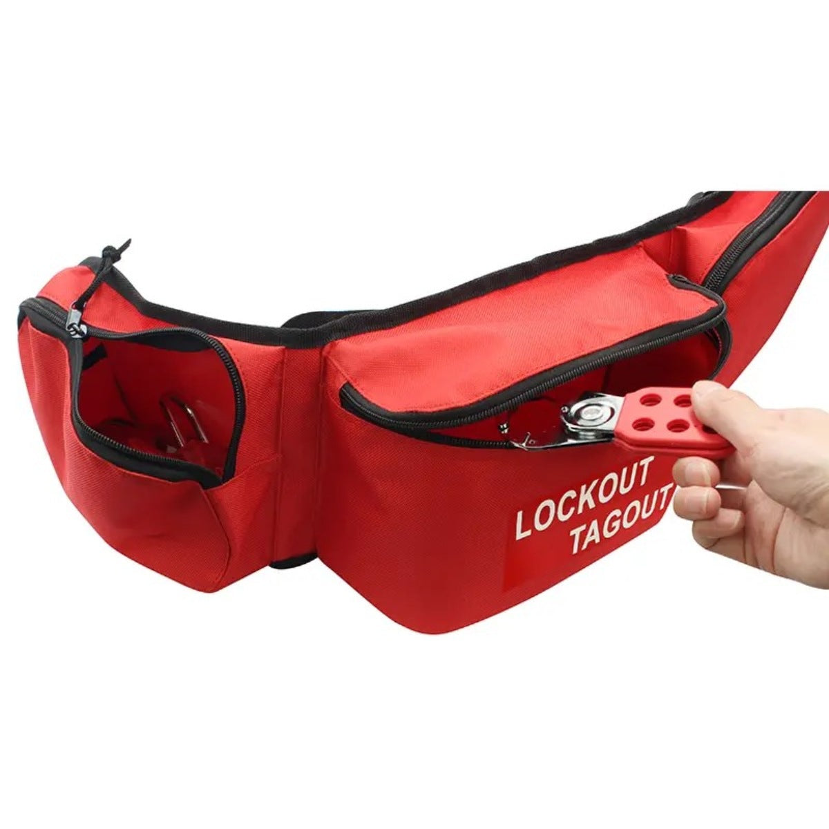 Bolso de 3 Compartimientos para Kit de Bloqueo