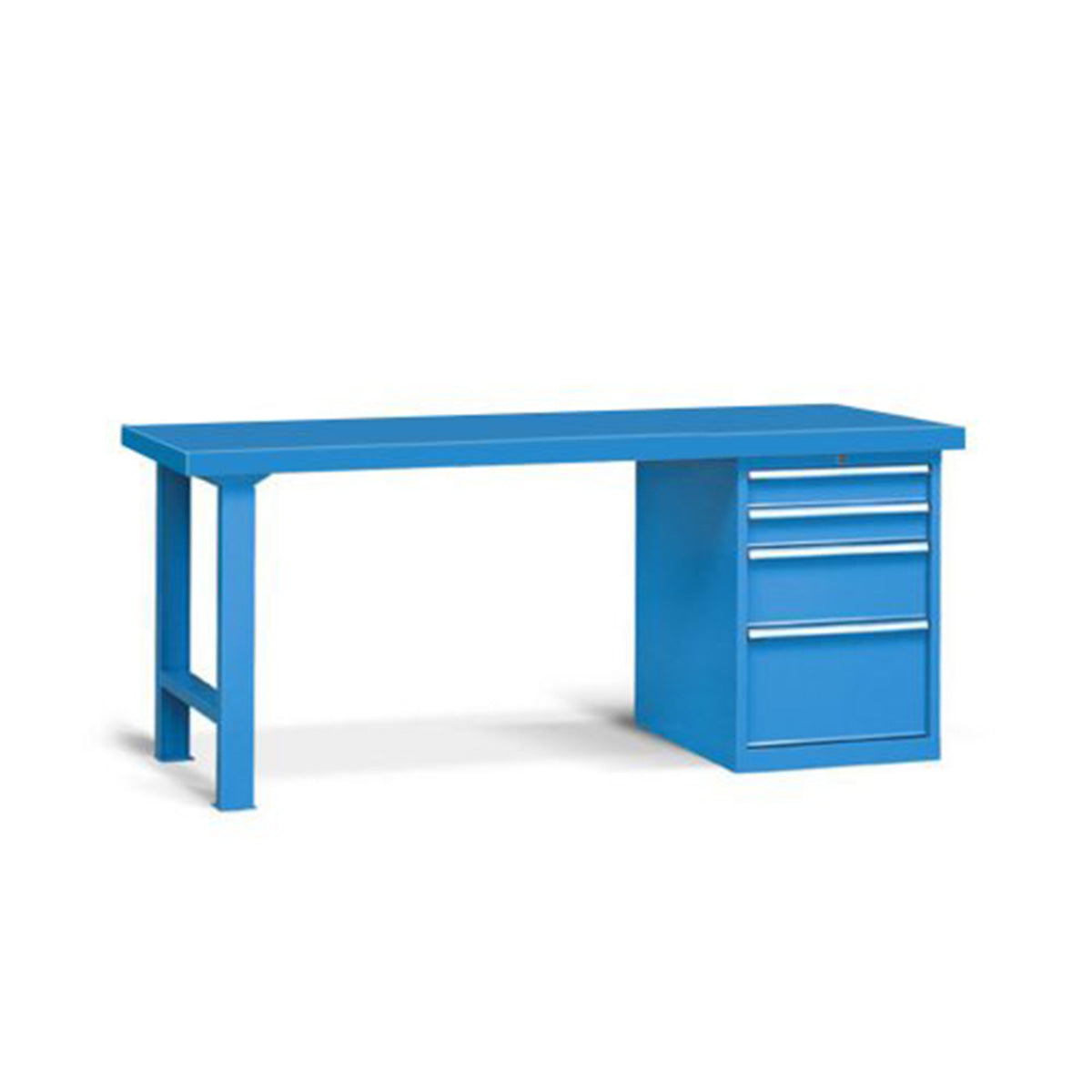 Banco de Trabajo 2mts con 4 Cajones