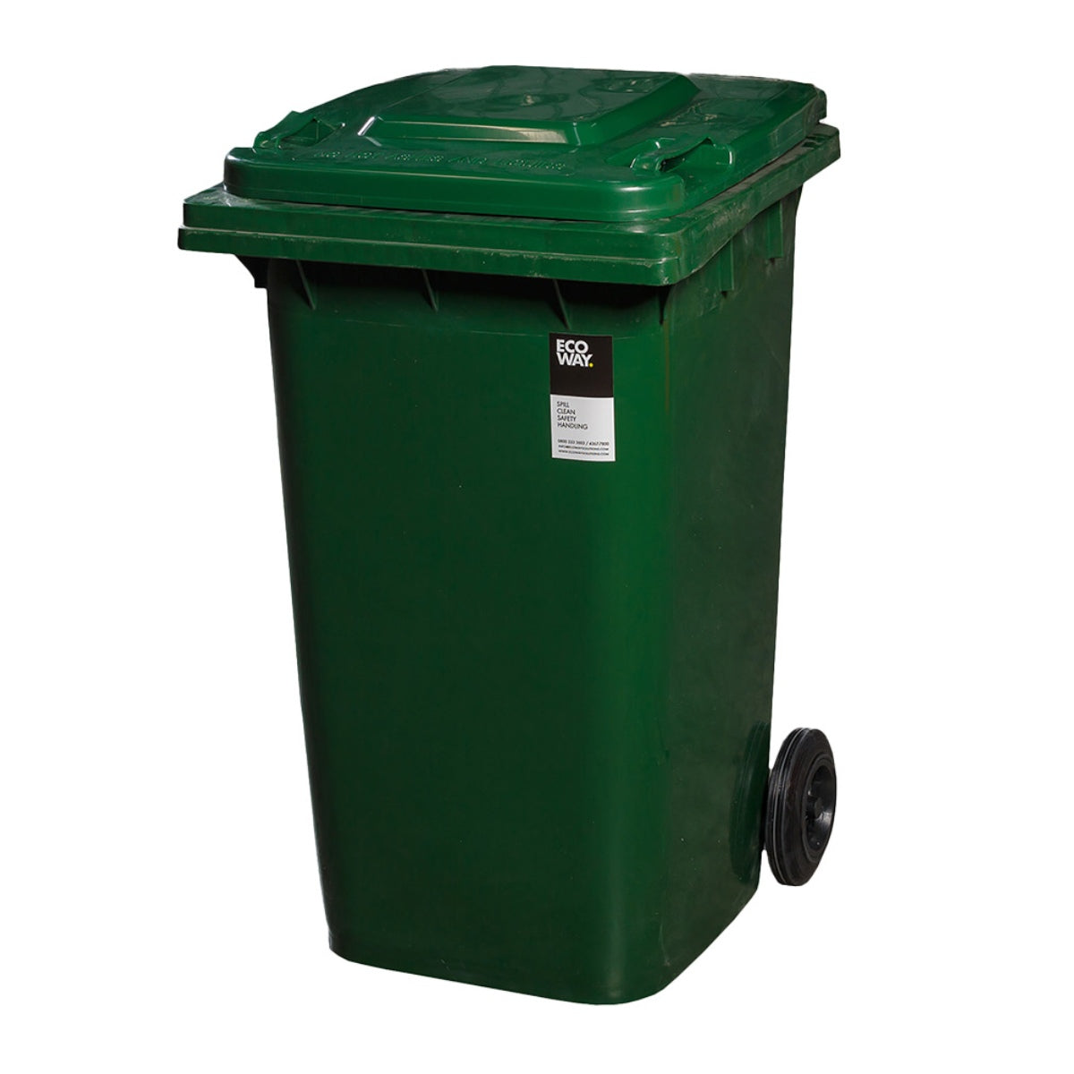 Contenedor Inyectado de 240L con Ruedas y Tapa