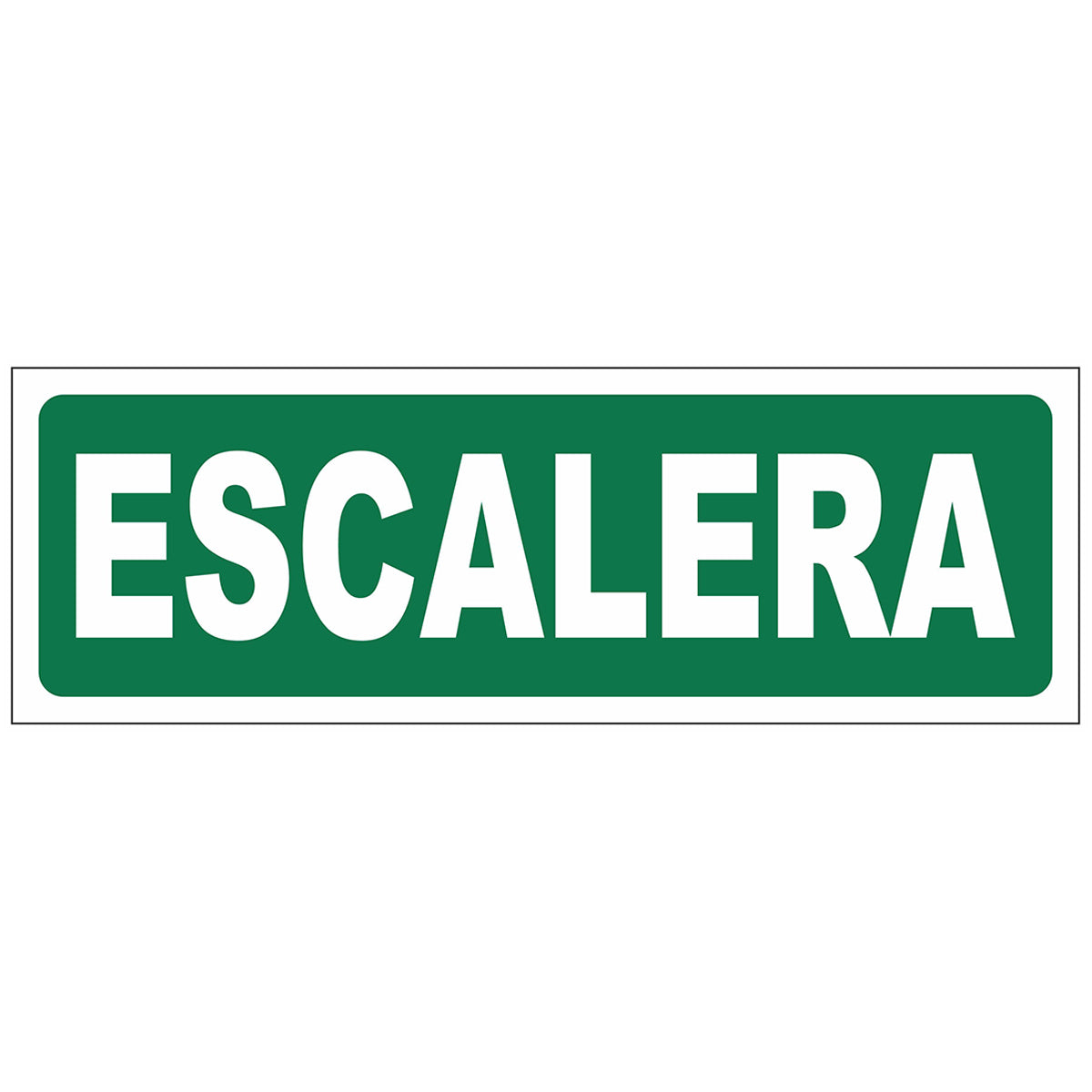 Cartel Escalera