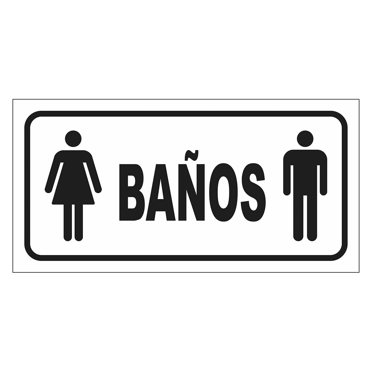 Cartel Baños