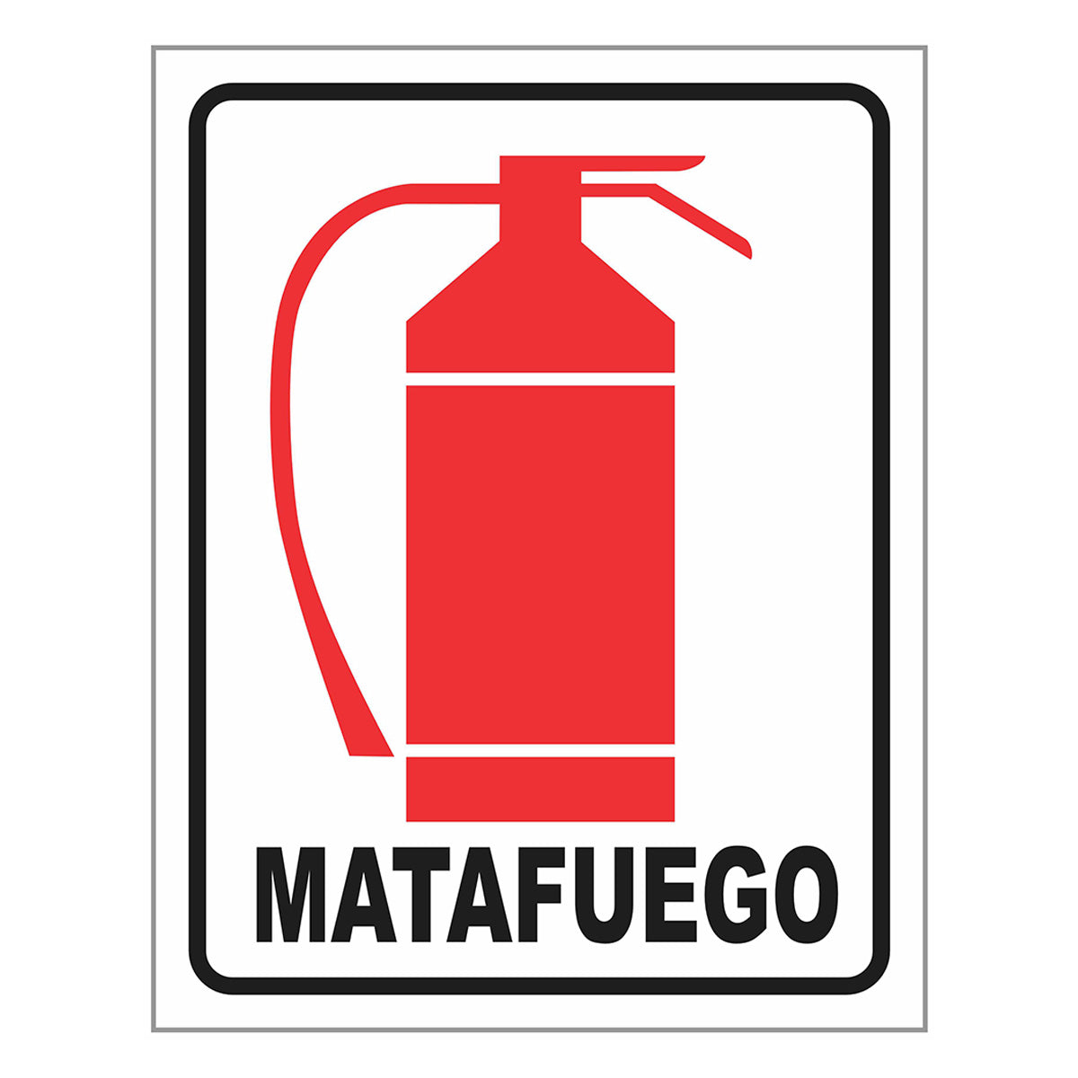 Cartel Matafuego