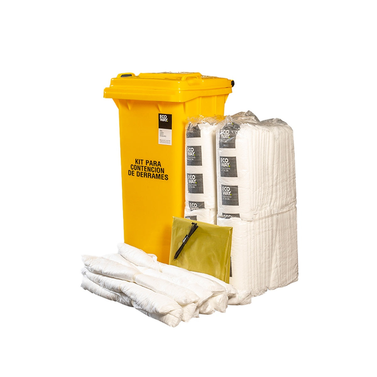 Kit Universal Estándar en Contendor de 120 Lts