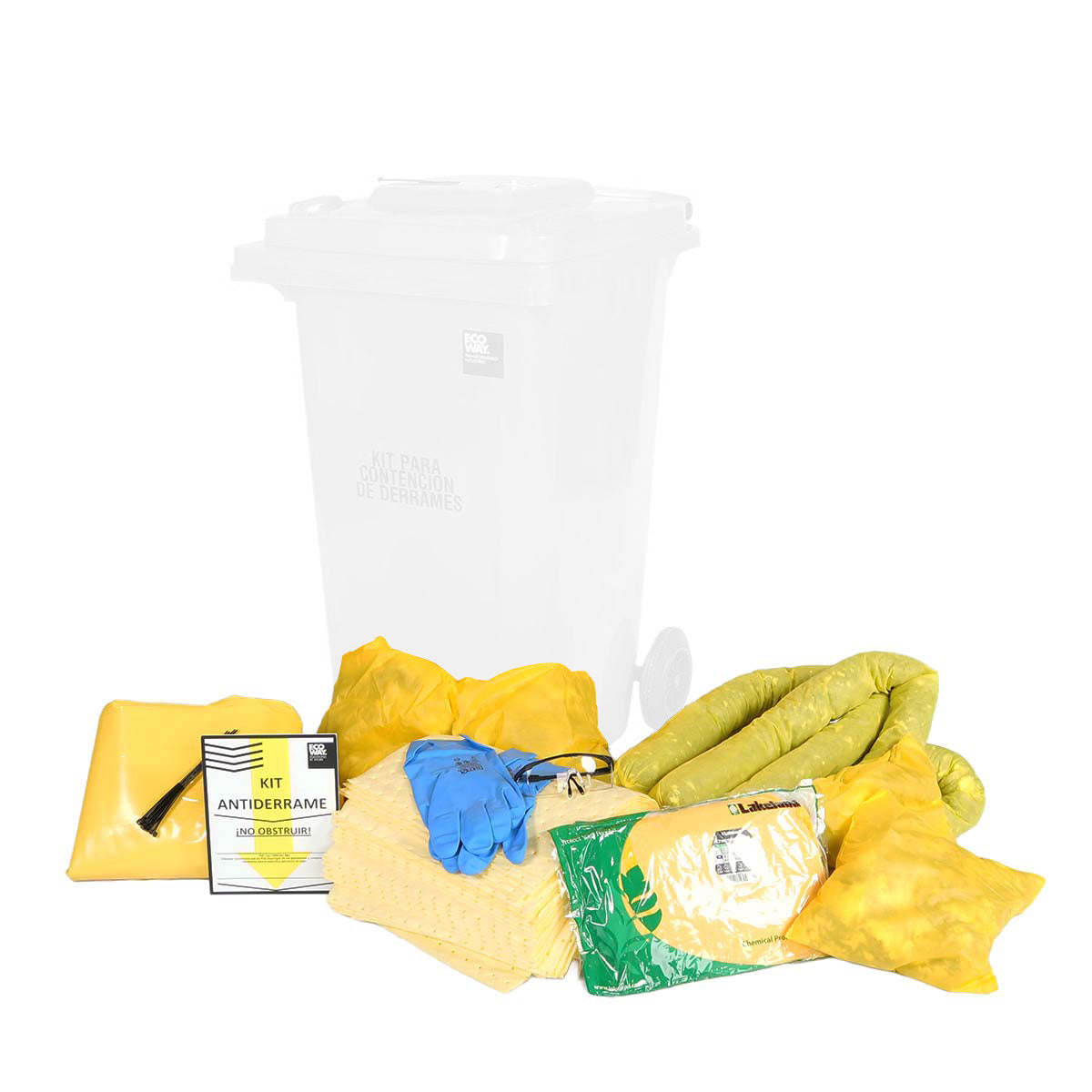Kit Quimico Premium en Contenedor de 240 Lts