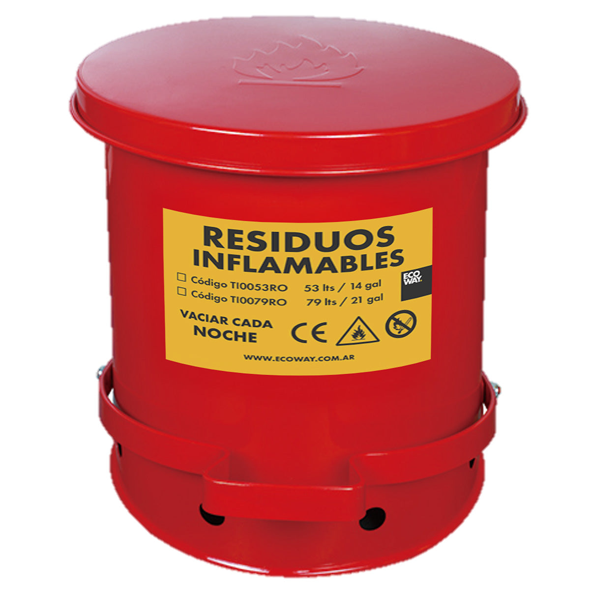 Recipiente para Residuos Inflamables 79,5 Lts