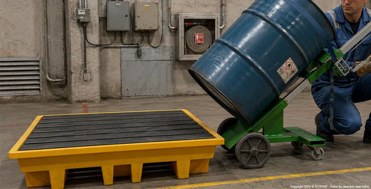 Manejo de tambores de 200 litros: por qué la ergonomía es clave en la seguridad industrial