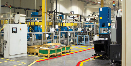 Marcado de pisos industriales: cómo mejorar la seguridad y eficiencia con un enfoque 5S