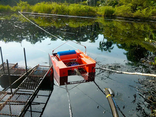 ¿Qué es un skimmer de hidrocarburos?