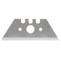 Cuchillas Acero Inoxidable Punta Recta Caja x 100