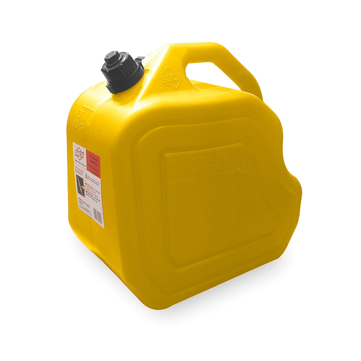 Bidon PVC p/combustible 25L c/ pico BDC0020