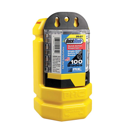 Recipiente para Hojas de Cutter Usadas con Soporte de Pared