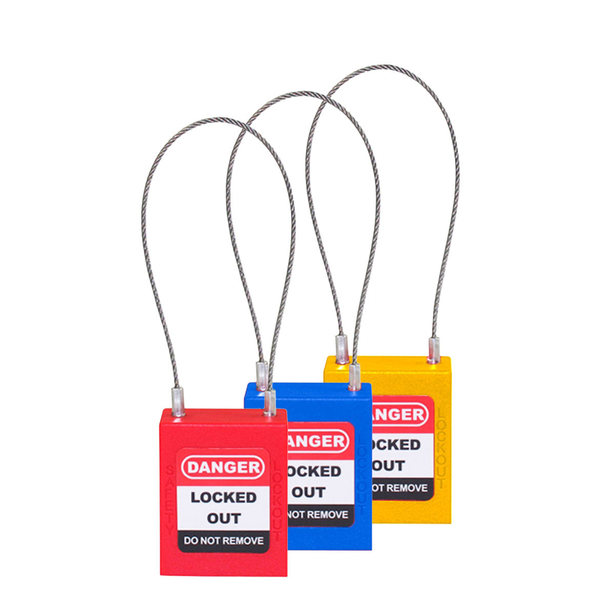 Candado de Seguridad con Cable de Acero