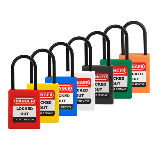 Candado de Seguridad 38mm x 4mm de Nylon Dieléctrico