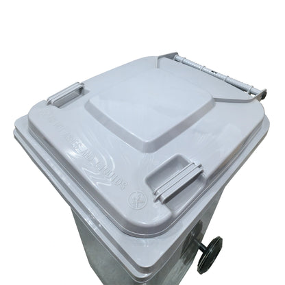 Contenedor Inyectado de 120Lts con Ruedas y Tapa