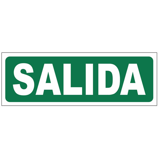 Cartel Salida
