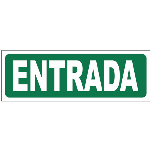 Cartel Entrada