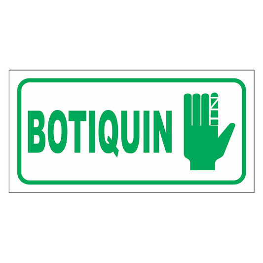 Cartel Botiquín