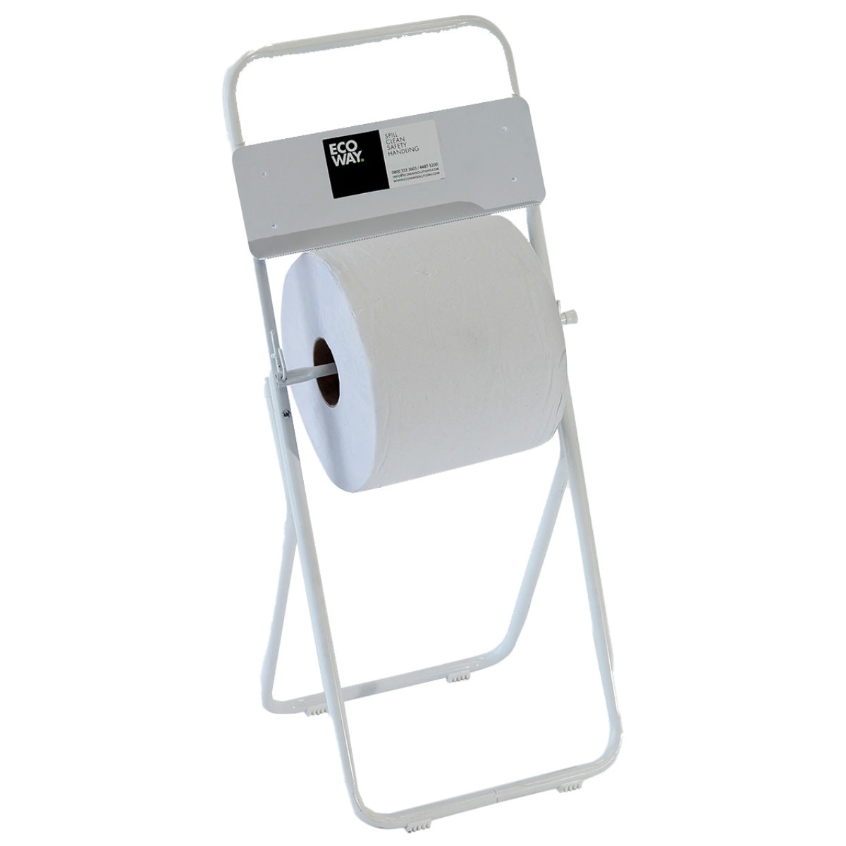 Dispenser de pie para bobinas de papel Ecoway.