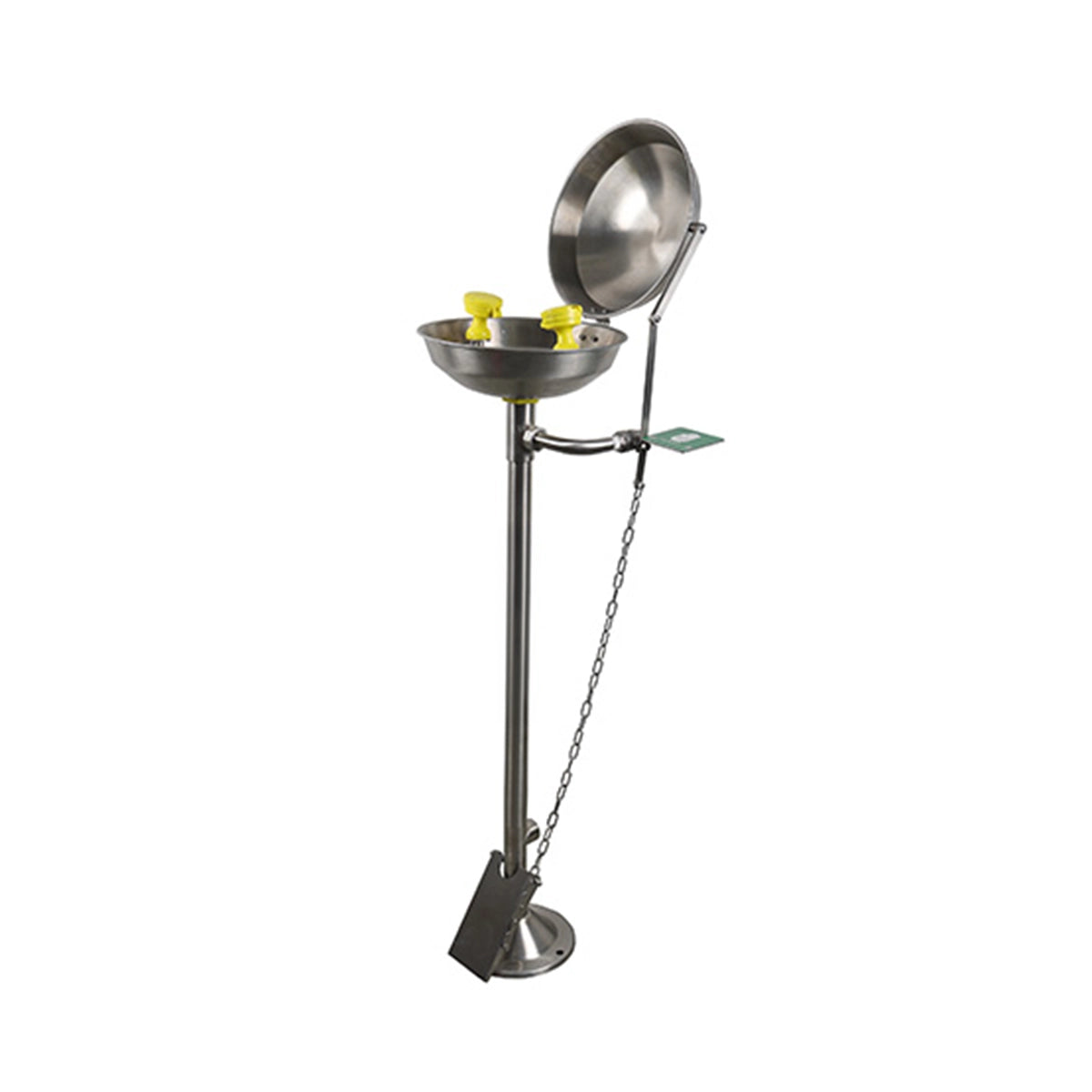 Lavaojos con Tapa Acero Inoxidable ANSI Z358.1