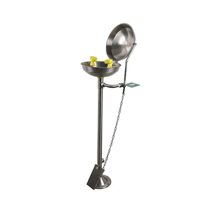 Lavaojos con Tapa Acero Inoxidable ANSI Z358.1