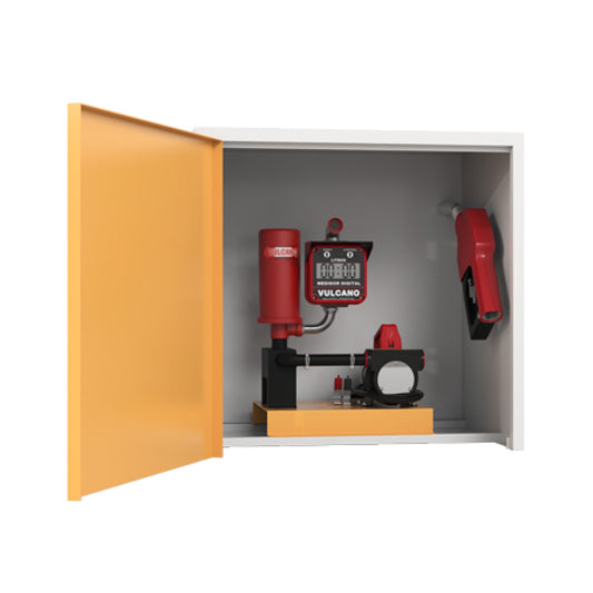 Electrobomba 12V para Diesel con Gabinete Completo