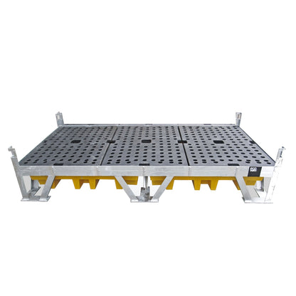 ECOPLATFORM para 2 Tanques IBC