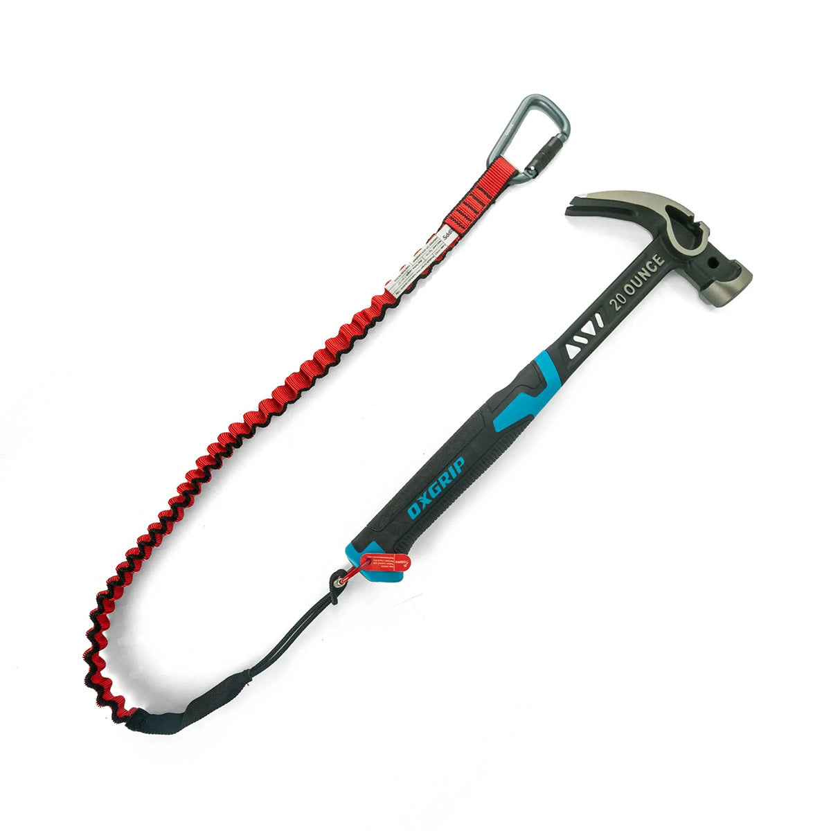Cuerda Elastica con Mosqueton de Doble Accion 7Kg