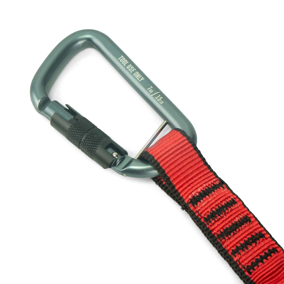 Cuerda Elastica con Mosqueton de Doble Accion 7Kg