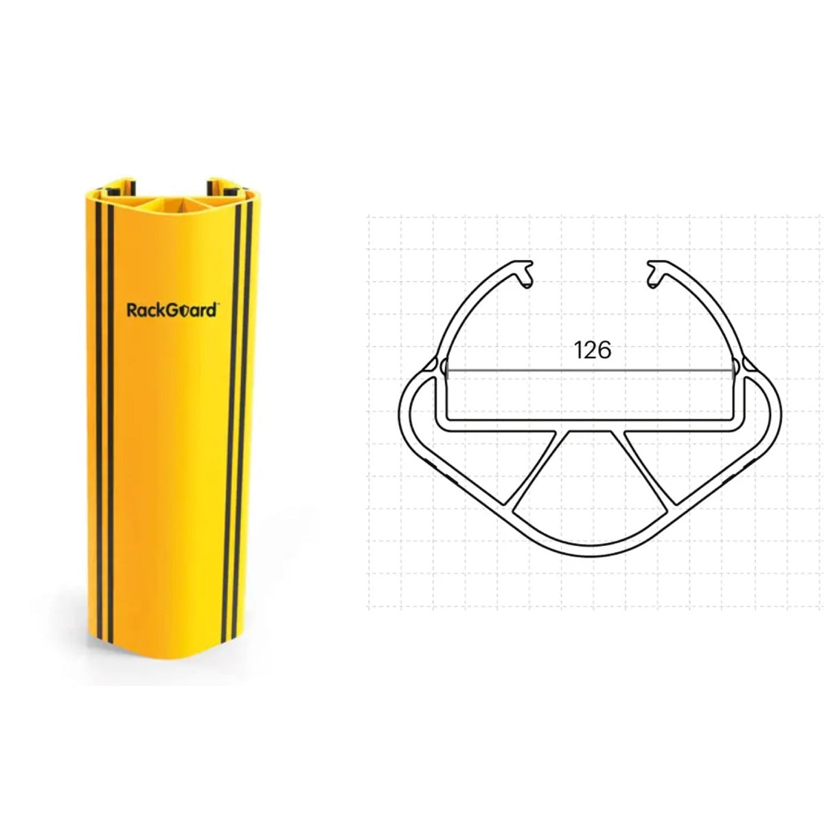 Protector de Estantería RackGuard P-03-01-7