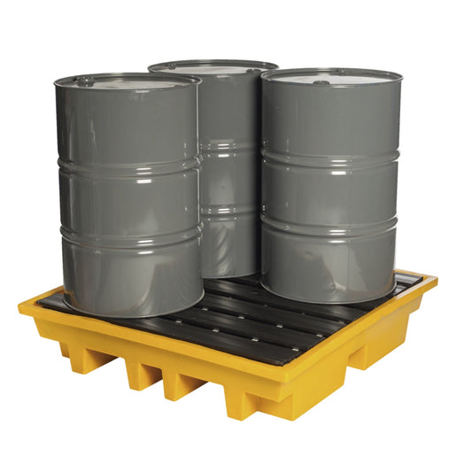 Pallet Antiderrame para 4 Tambores de 200L