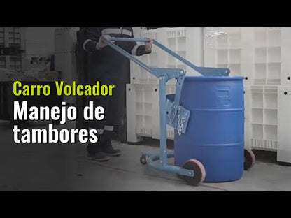 Carro Volcador Manual para Tambores