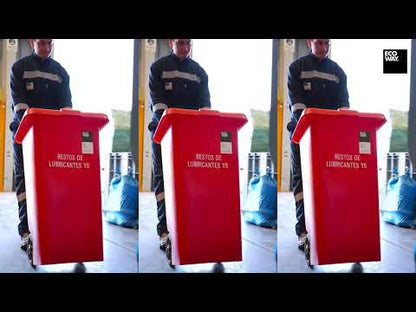 Volcador manual de contenedores de 120/240 litros.